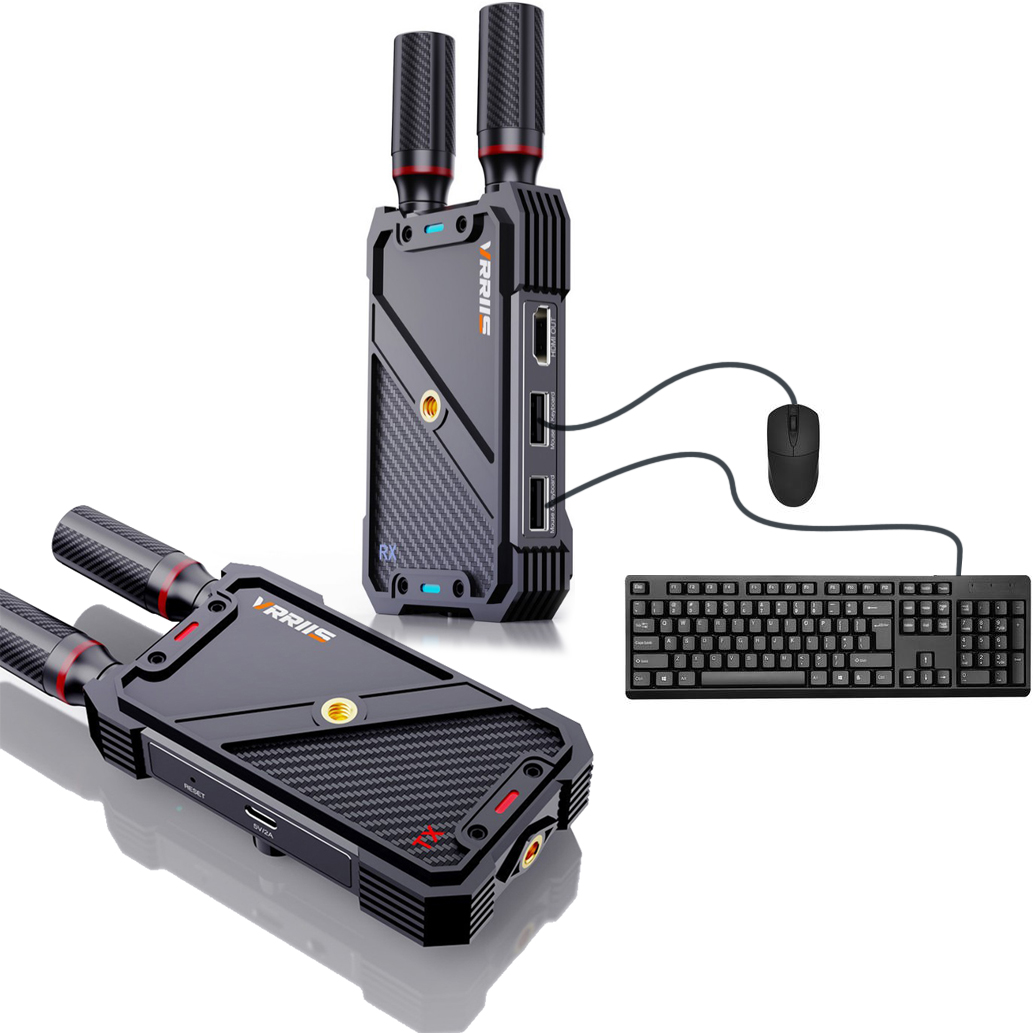 Diy Mouse Electronics - VRRIIS WL082K 400m Wireless HDMI KVM