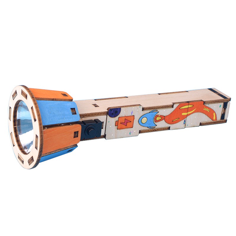 DIY Wooden Flashlight Kit Educ - Diy Electronics Projects For Kids review and price
