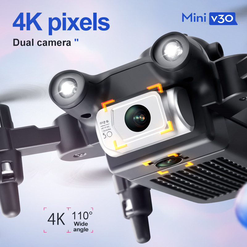 Mini V30 WiFi FPV Drone With 4 - Diy Drone Electronics review and price