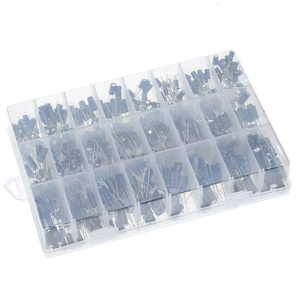 500Pcs Electrolytic Capacitor  - Capacitor Kit Assortment review and price