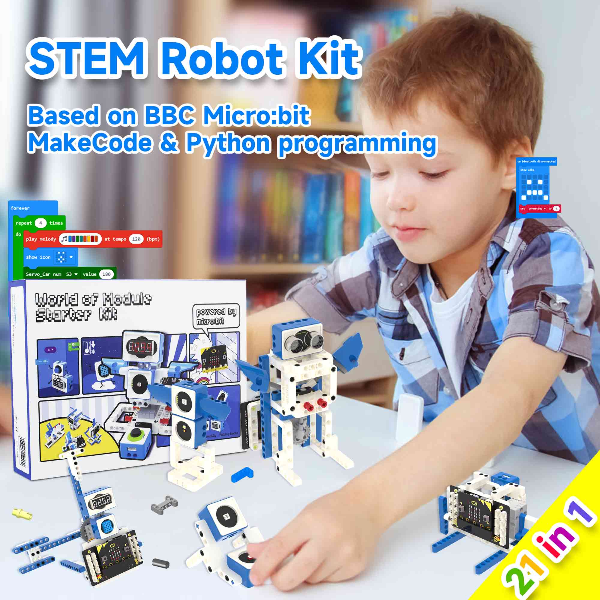 Microbit V2 Smart Robot Car Ki - Diy Electronics Projects For Kids review and price