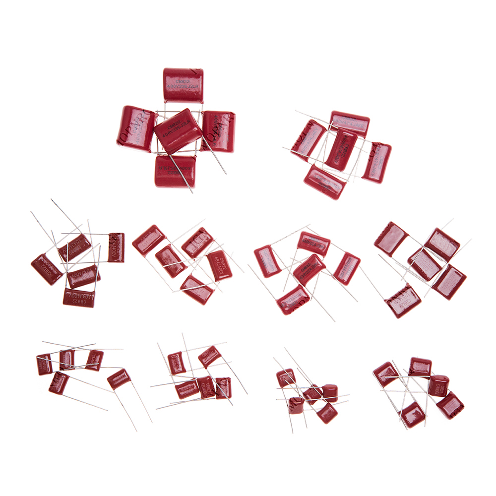 KIT 50PC=10value*5PCS Metalliz - Capacitor Kit Assortment review and price