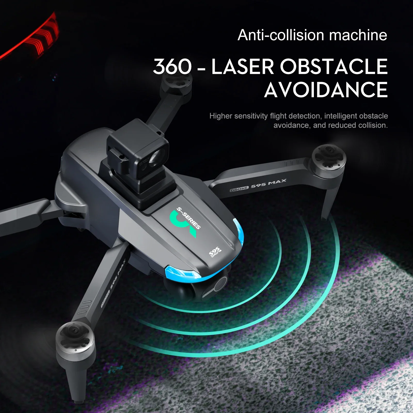 NEW S9S MAX MINI Drone 4K 2-Ax - Diy Drone Electronics review and price