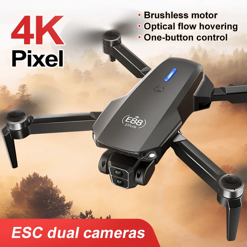 New E88 Plus Quadcopter Drone: - Diy Drone Electronics review and price
