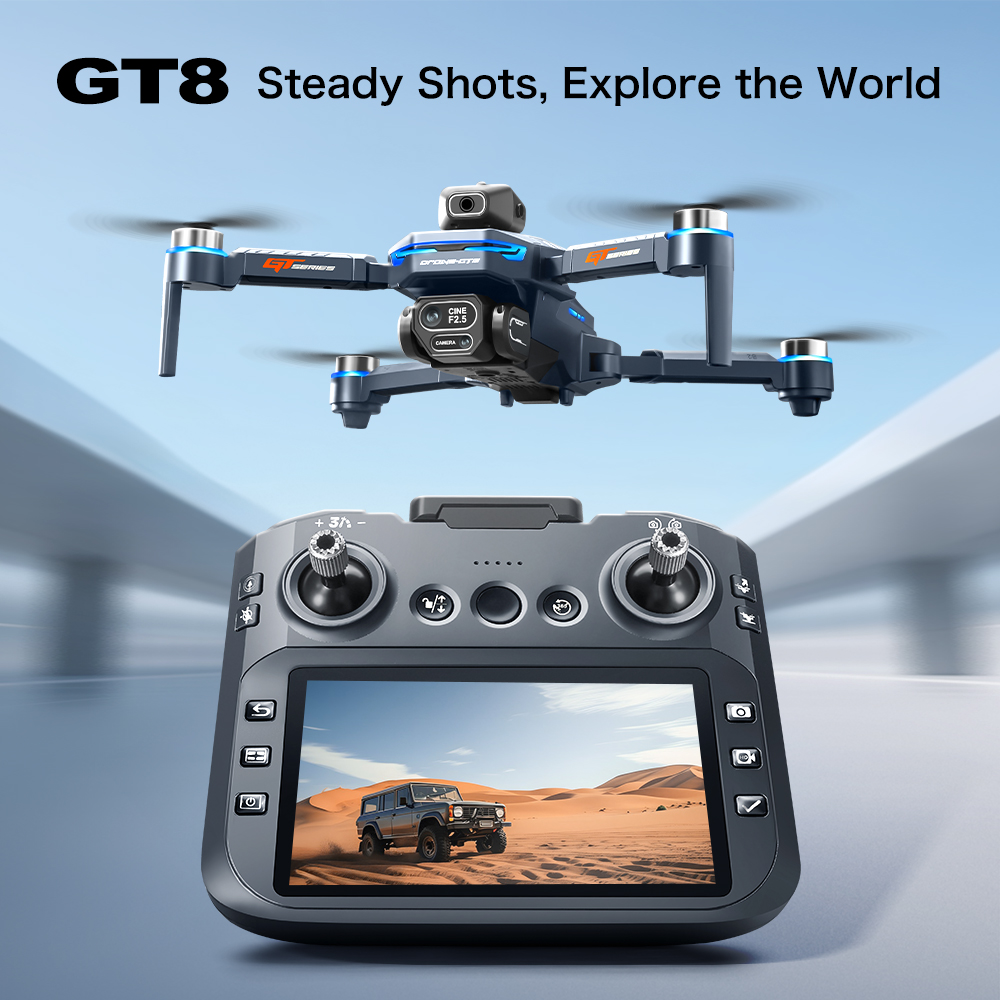 GT8 Max Foldable Drone 8K HD P - Diy Drone Electronics review and price