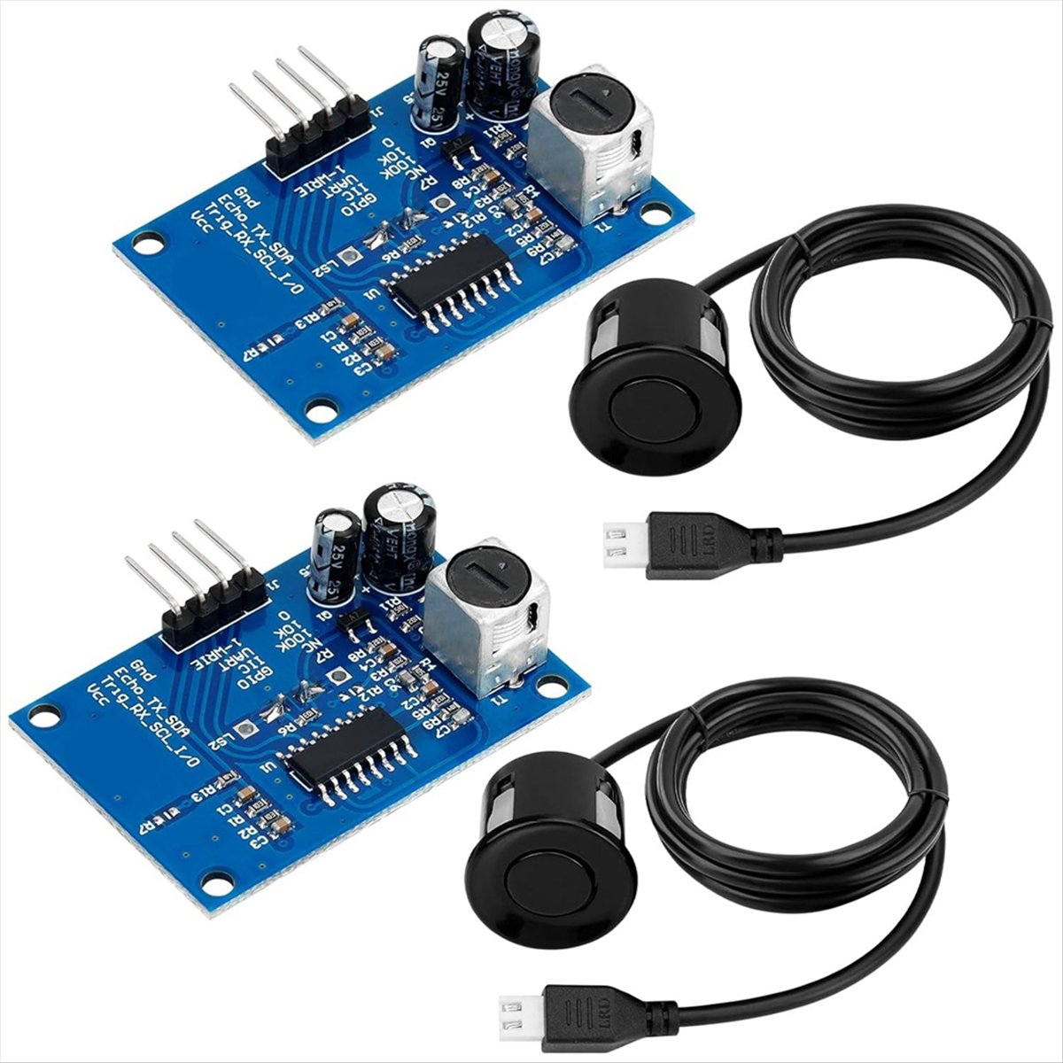 DT38 2pcs Ultrasonic Distance  - Ultrasonic Sensor Hc review and price