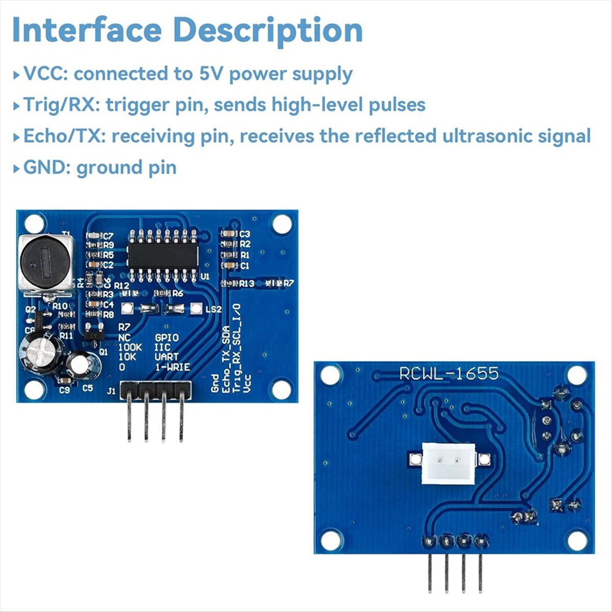 DT38 2pcs Ultrasonic Distance  - Ultrasonic Sensor Hc review and price