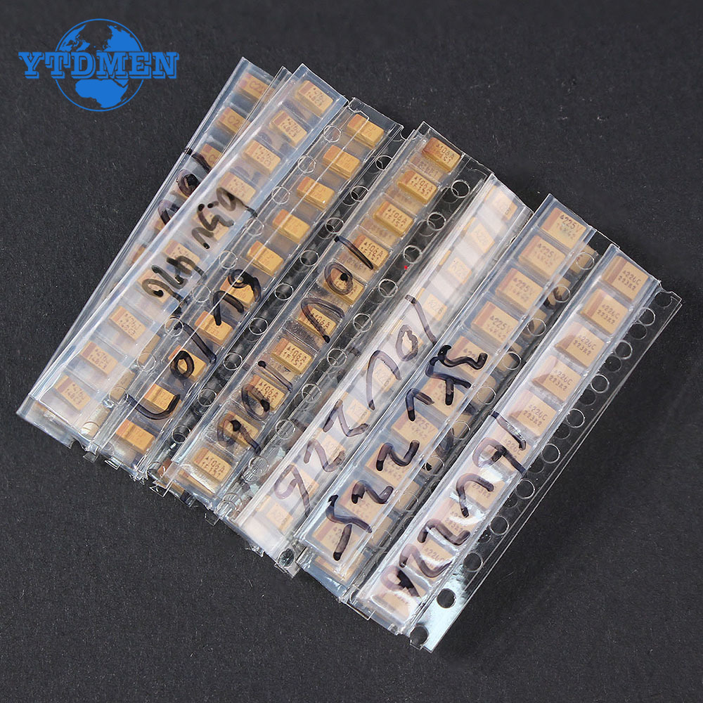 150PCS SMD Tantalum Capacitor  - Capacitor Kit Assortment review and price