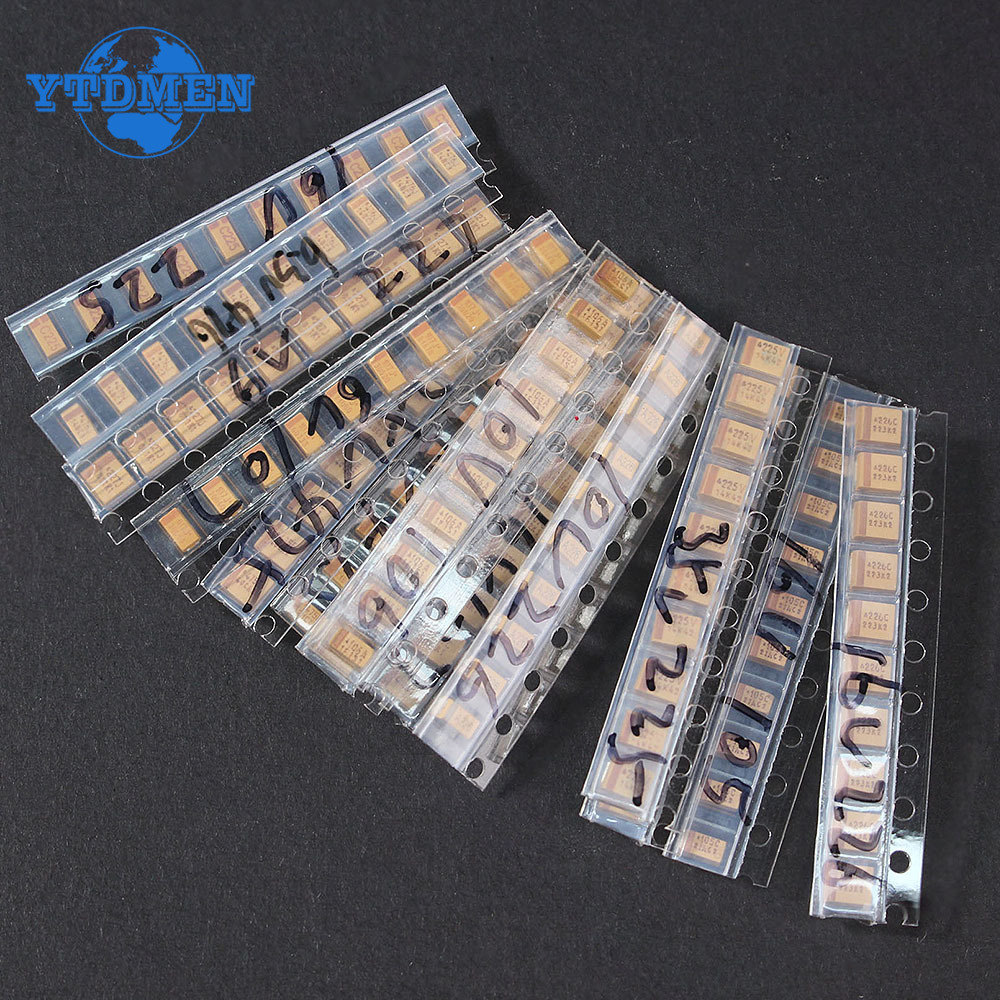 150PCS SMD Tantalum Capacitor  - Capacitor Kit Assortment review and price