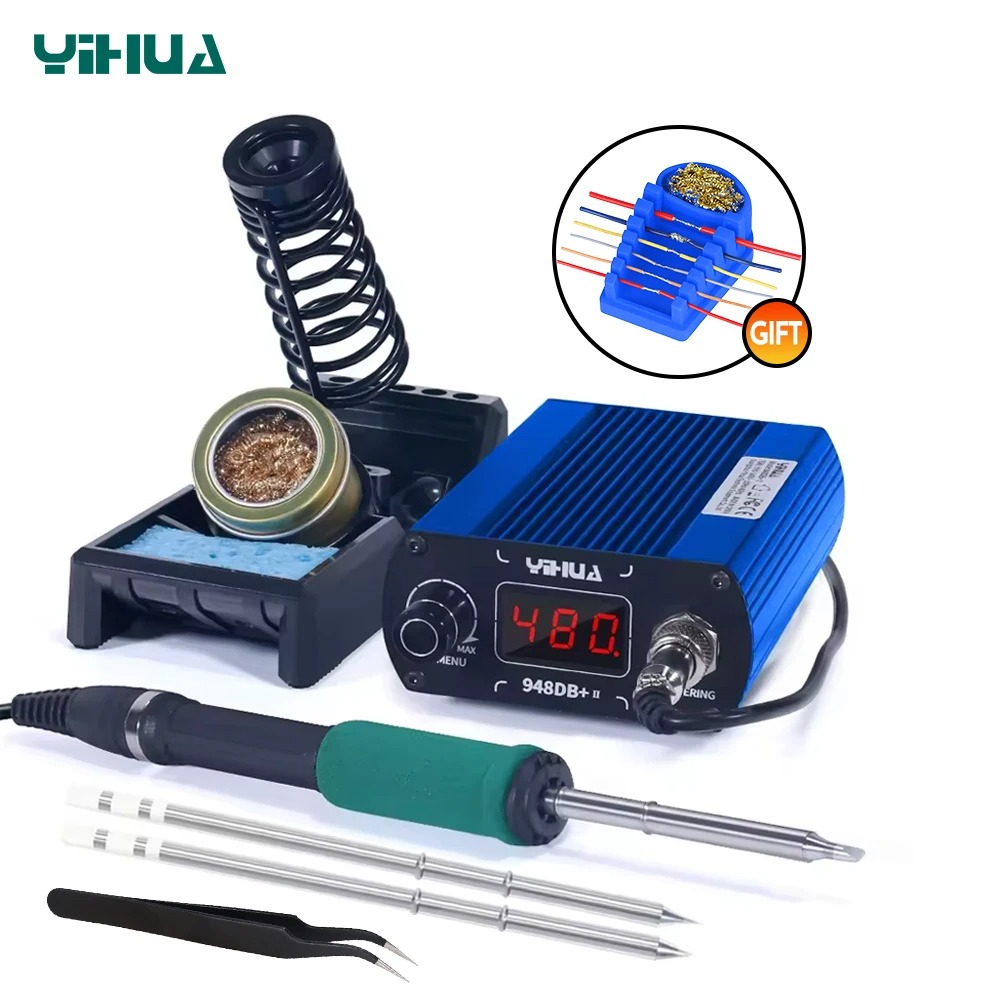 YIHUA 948DB+-II 75W Quick Heat - Diy Soldering Station No Electronics review and price