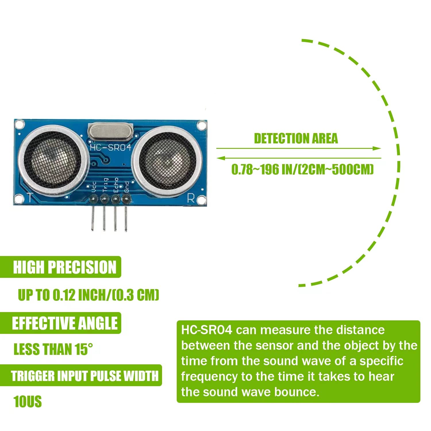 10pcs HC-SR04 Ultrasonic Senso - Ultrasonic Sensor Hc review and price