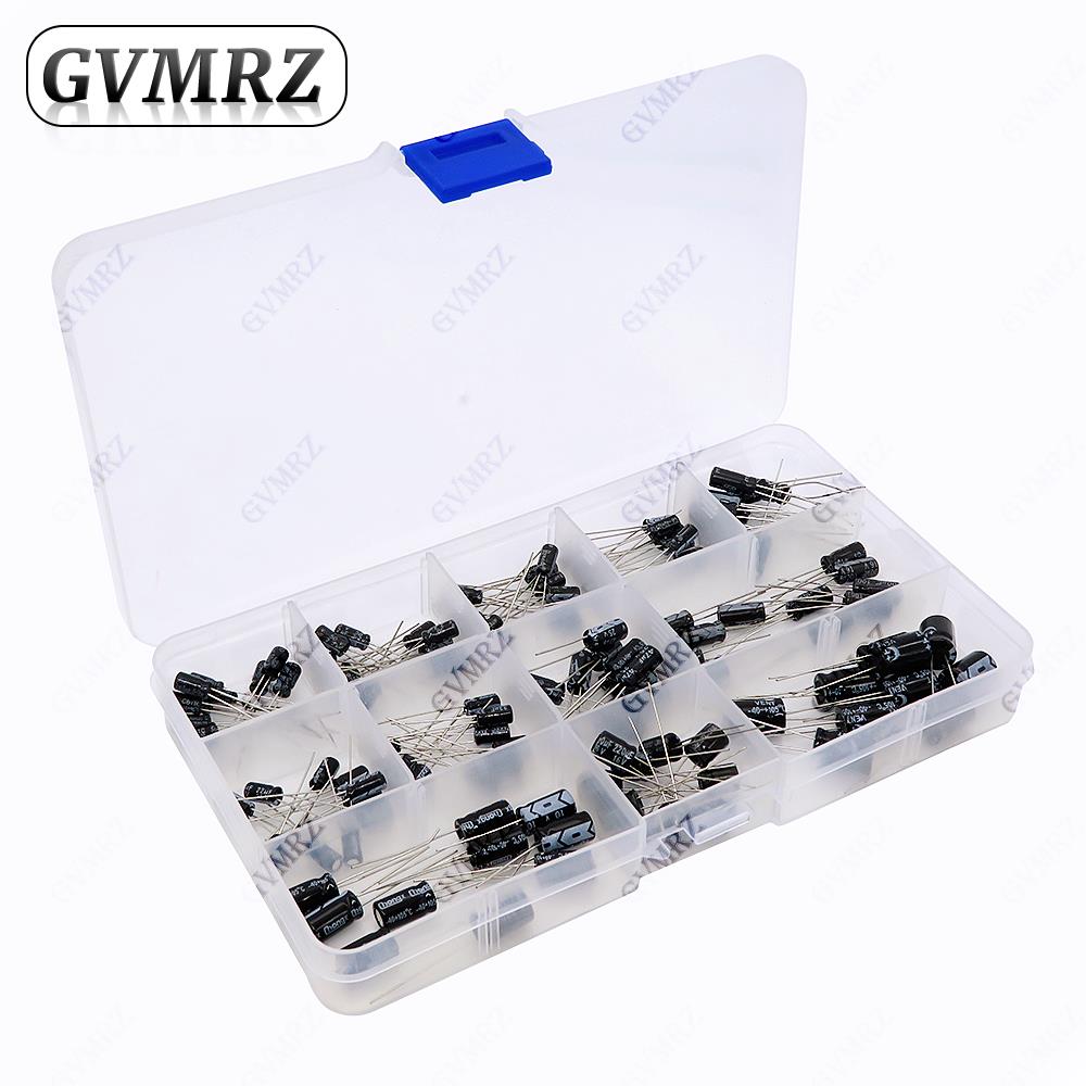 120PCS/lot 12values 1uF-470uF  - Capacitor Kit Assortment review and price