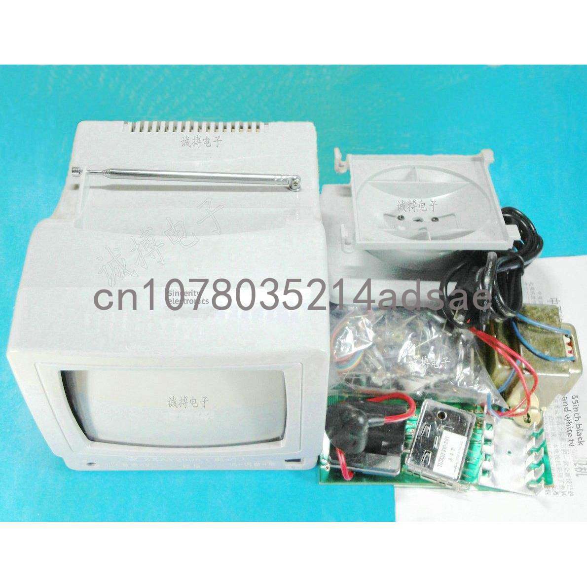 5.5 Inch Black & White TV Main - Diy Electronics Project Kit review and price