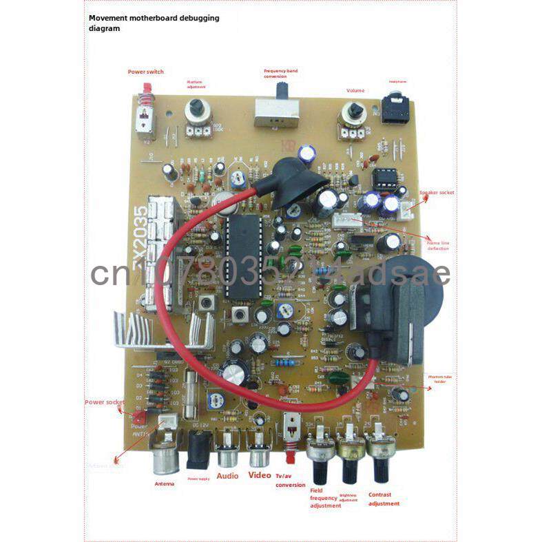5.5 Inch Black & White TV Main - Diy Electronics Project Kit review and price