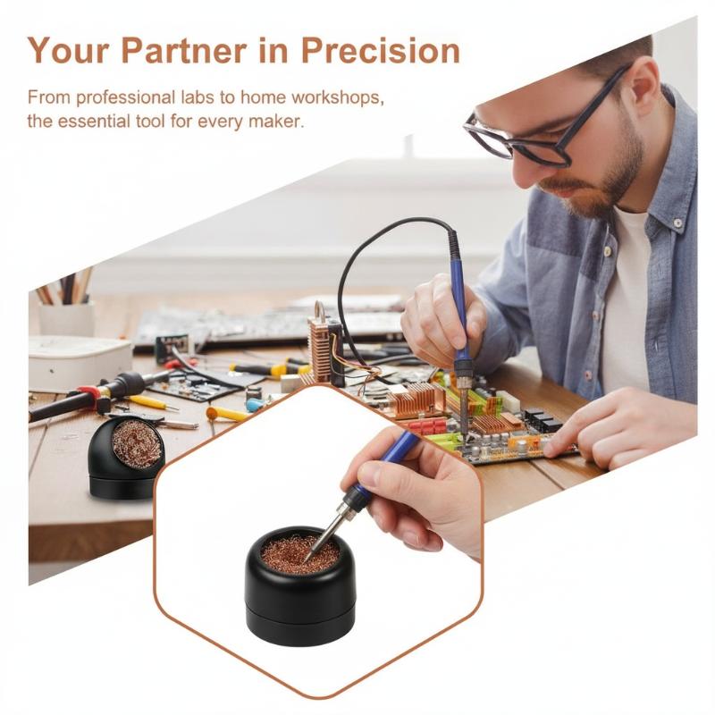 Soldering Iron Tip Cleaner Bal - Diy Electronics Cleaner review and price