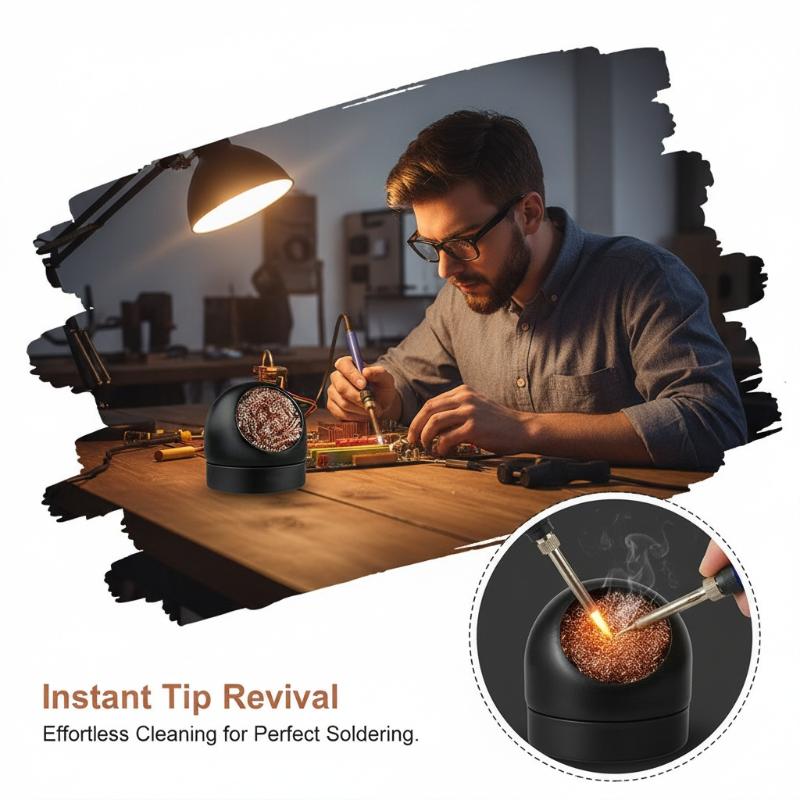 Soldering Iron Tip Cleaner Bal - Diy Electronics Cleaner review and price