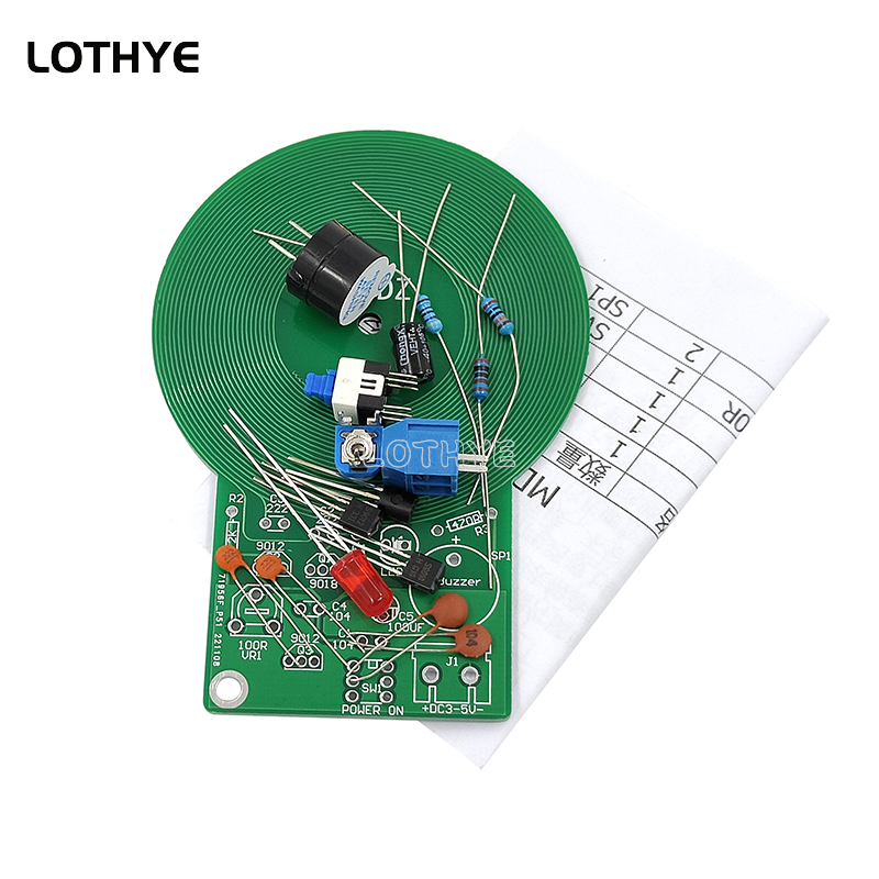 DC 3V-5V Metal Detector Kit DI - Diy Electronics Board review and price