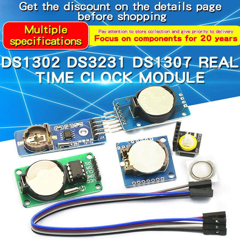 1PCS DS1302/DS1307/PCF8563/DS3 - Rtc Module Ds3231 review and price