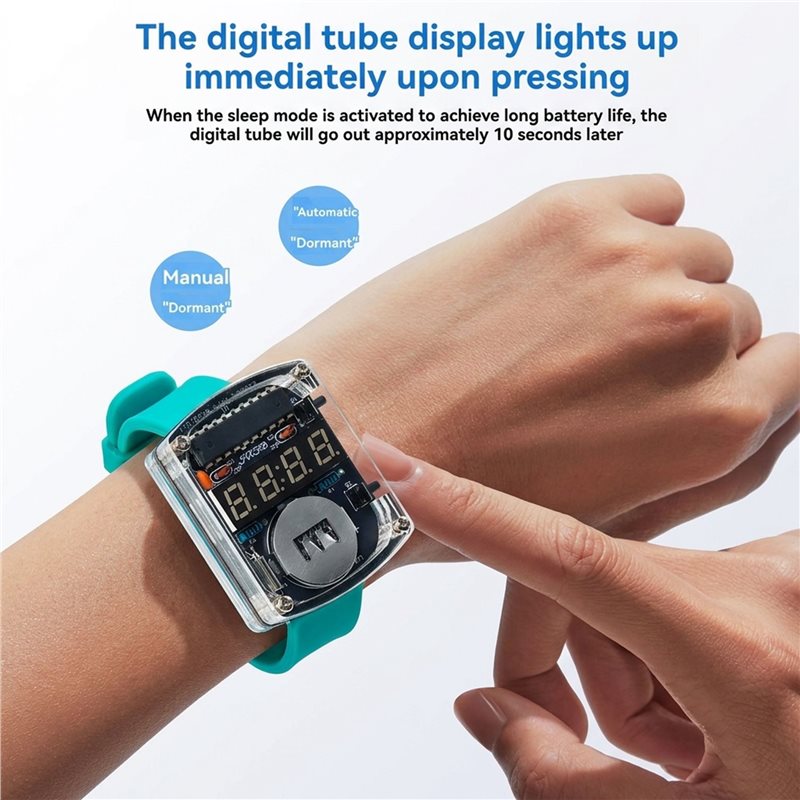 2X DIY Watch LED Watch Electro - Diy Electronics Project Kit review and price