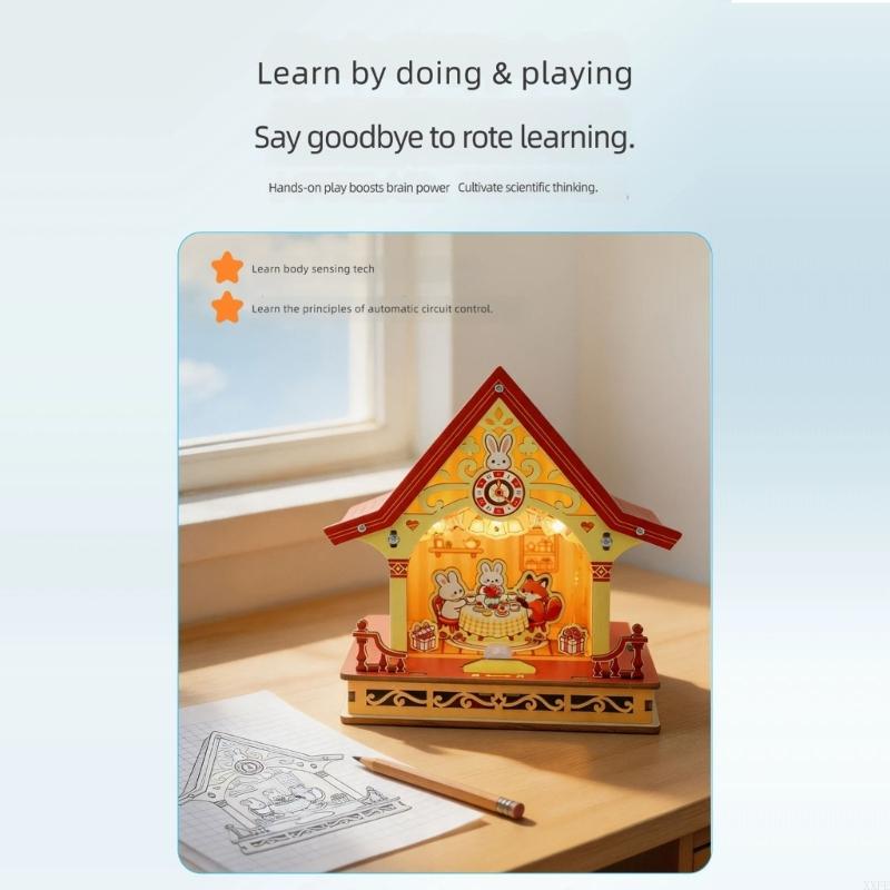 XXFE Electronic Cottage Assemb - Diy Electronics Projects For Kids review and price
