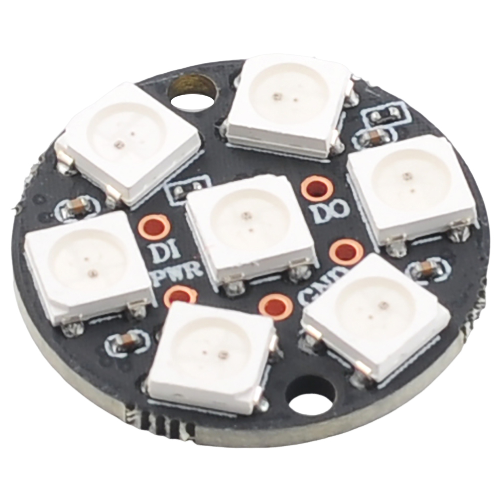 7-Pixel WS2812 5050 RGB LED Ri - Diy Electronics Address review and price