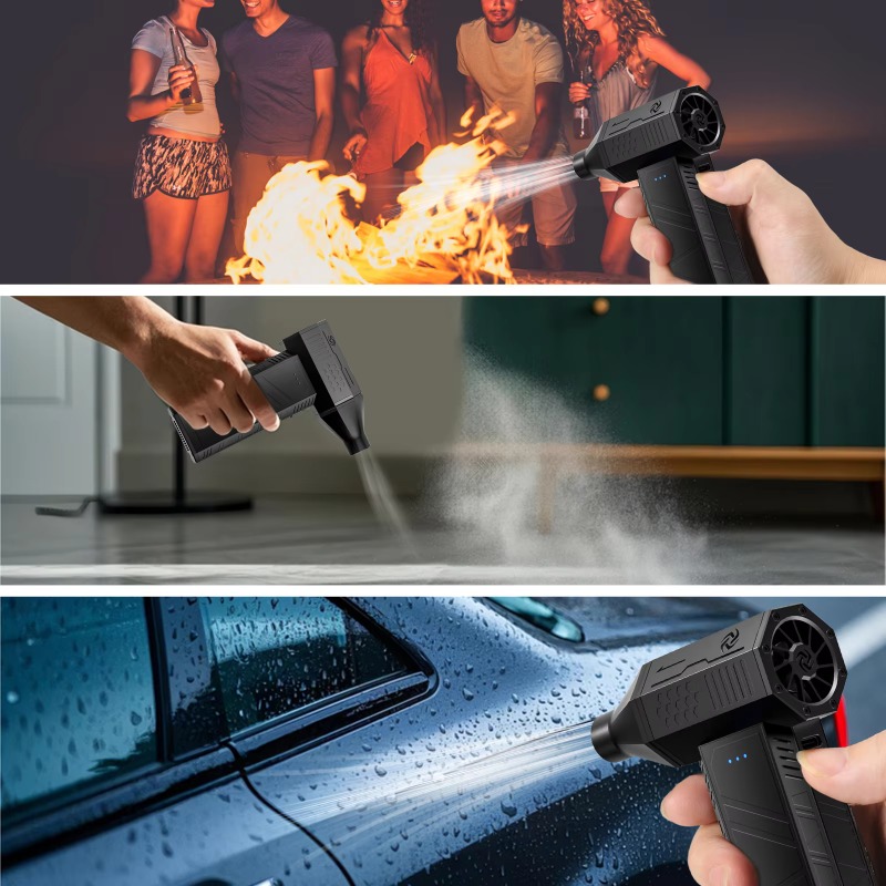 X3 Mini Turbo Jet Fan 11W Brus - Diy Electronics Cleaner review and price