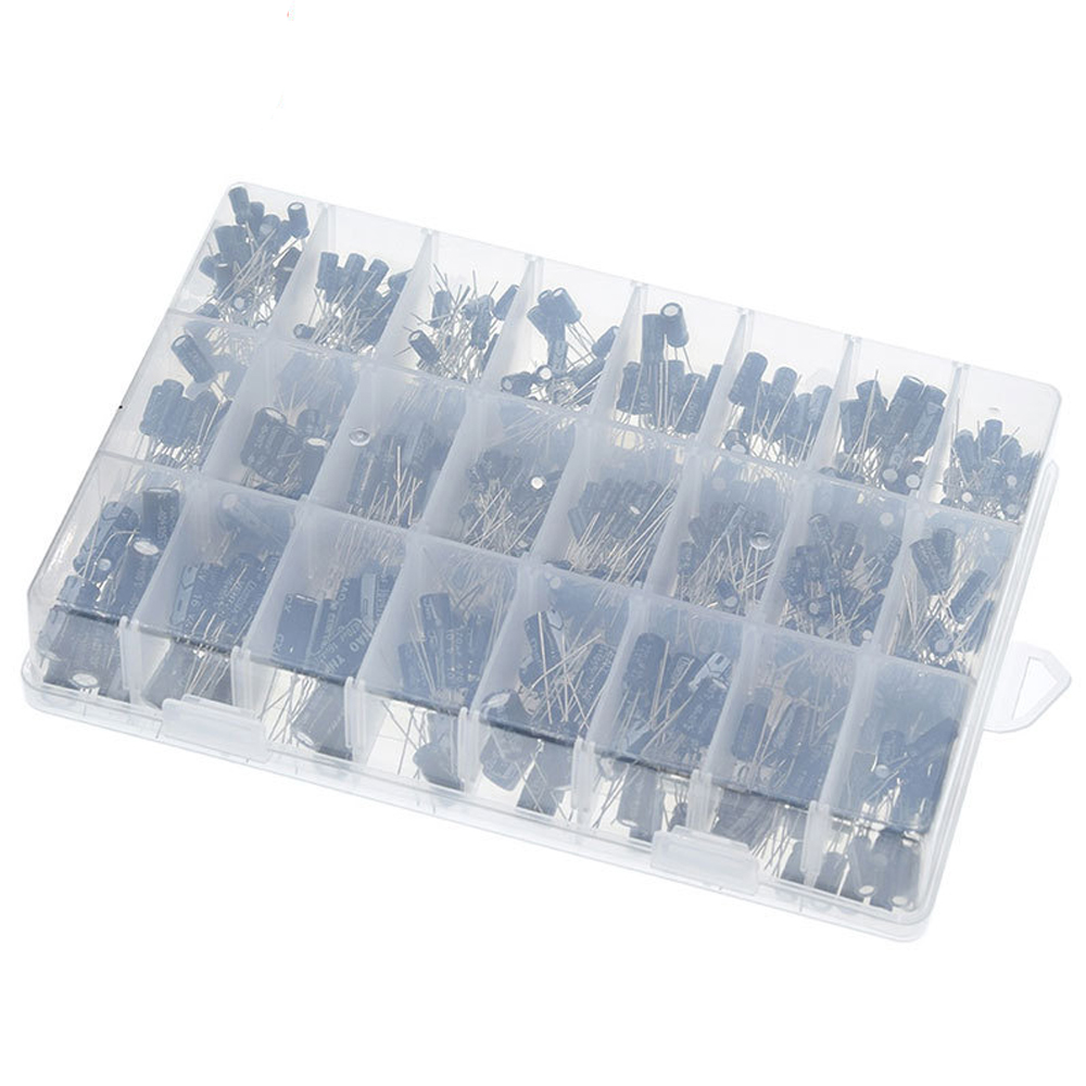 24 Kinds 500Pcs Electrolytic C - Capacitor Kit Assortment review and price