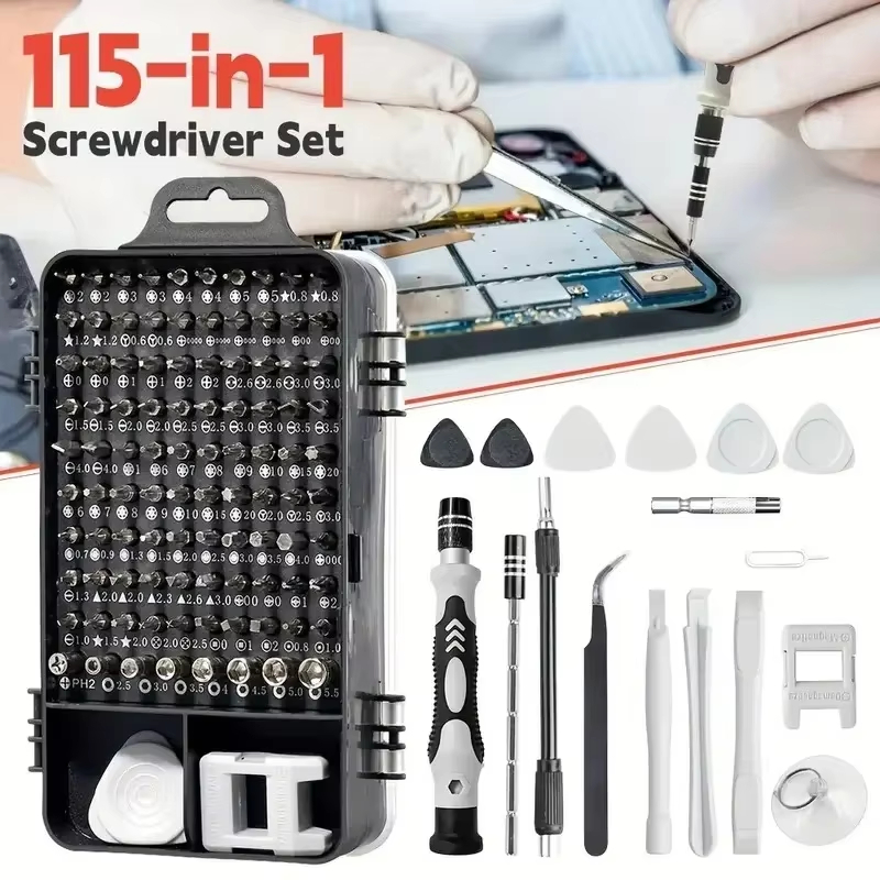 115-in-1 Precision Screwdriver - Diy Electronics Project Kit review and price