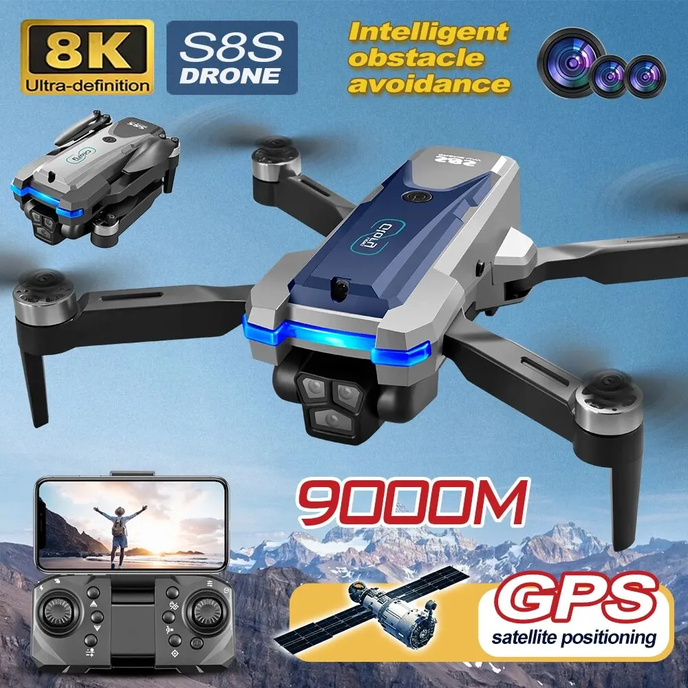S8S GPS Drone 5G Wifi 8K HD Du - Diy Drone Electronics review and price
