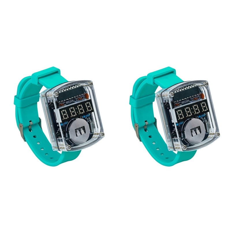 2X DIY Watch LED Watch Electro - Diy Electronics Project Kit review and price