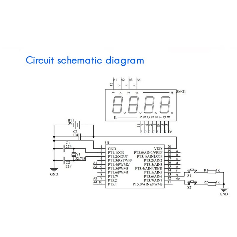 2X DIY Watch LED Watch Electro - Diy Electronics Project Kit review and price